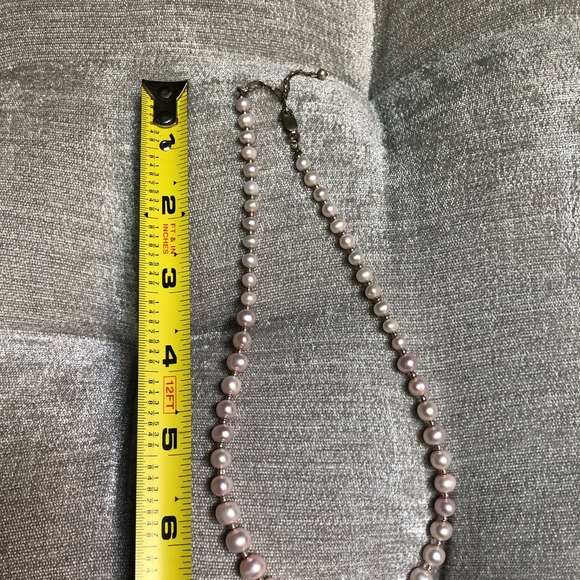 ❌SOLD❌Vintage 1980’s Pink Pearl Necklace - Picture 4 of 5